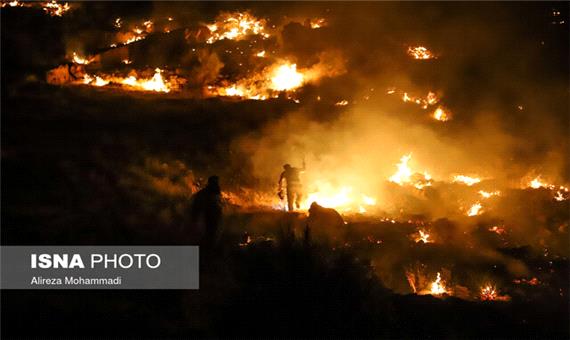 پنجمین روز آتش‌سوزی در سایت پسماند "صفیره" اهواز