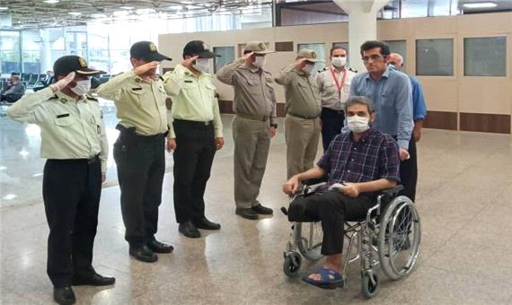 محیط‌بان قطع عضو شده گتوند از بیمارستان مرخص شد