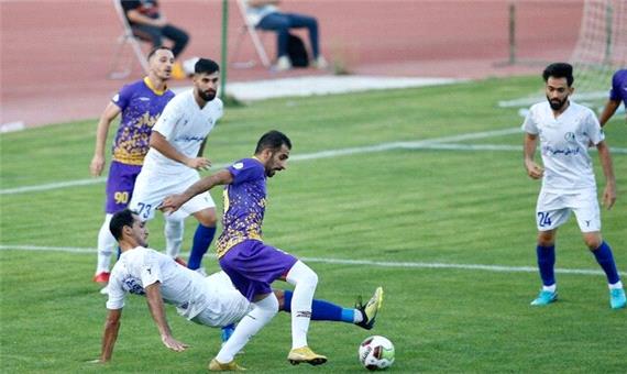 ادامه شکست ناپذیری استقلال خوزستان در لیگ یک فوتبال