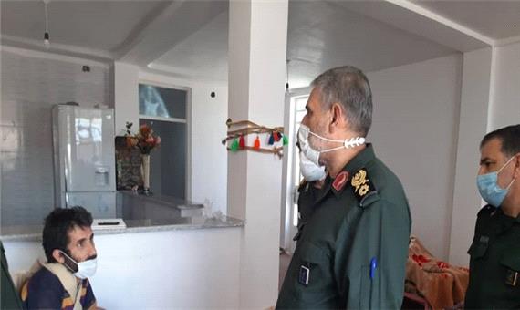 بهره‌برداری از خانه‌های ساخت سپاه در مناطق زلزله‌زده مسجدسلیمان
