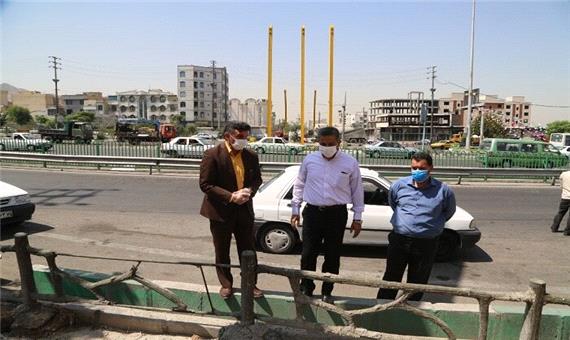 احداث عریض ترین پل موتوررو تهران در منطقه 15