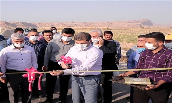 جاده روستایی امامزاده محمدبن زید(ع) در بخش عقیلی گتوند افتتاح شد