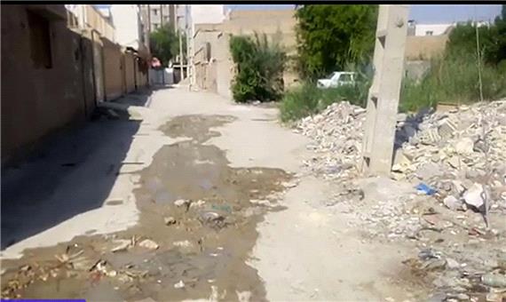 گلایه از وضع نامناسب بهداشت یک خیابان در خرمشهر