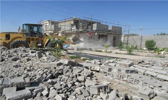 48 باغ ویلا در دزفول تخریب شد