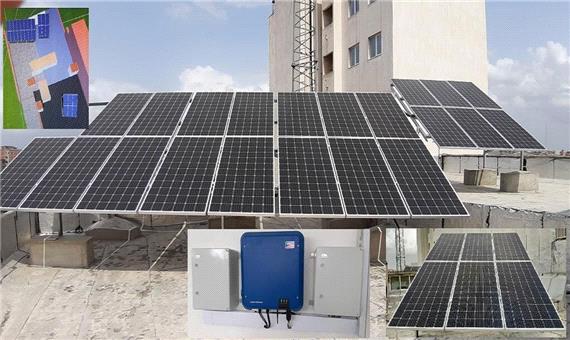 راه‌اندازی نیروگاه خورشیدی 10 کیلوواتی در منطقه 9 عملیات انتقال گاز