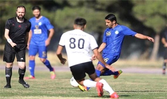 تیم فوتبال نفت مسجدسلیمان دربازی تدارکاتی شکست خورد