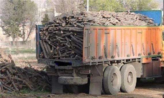 45 تن چوب قاچاق در دزفول کشف شد