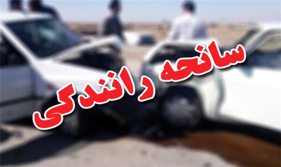 تصادف خونین 2 خودرو در محور خرمشهر به اهواز