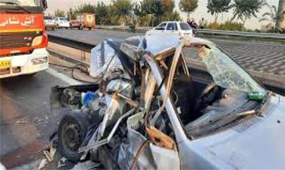 3 کشته در تصادف در جاده خرمشهر- اهواز