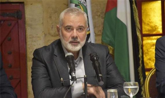 هنیه: حماس به مقاومت،حق بازگشت و عدم چشم پوشی از فلسطین پایبند است