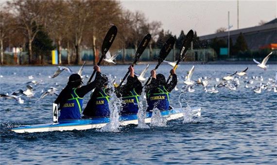 آغاز مرحله جدید تمرینات تیم ملی روئینگ در دریاچه آزادی