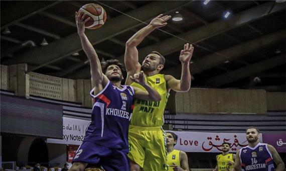 لیگ برتر بسکتبال| نفت آبادان بر حریف مشهدی غلبه کرد