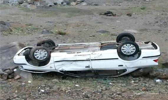 واژگونی مرگبار خودروی سمند در بندر ماهشهر