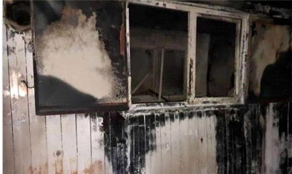 آتش سوزی کانکس و مصدوم شدن 3 معلم در سردشت دزفول بر اثر صاعقه نبوده است