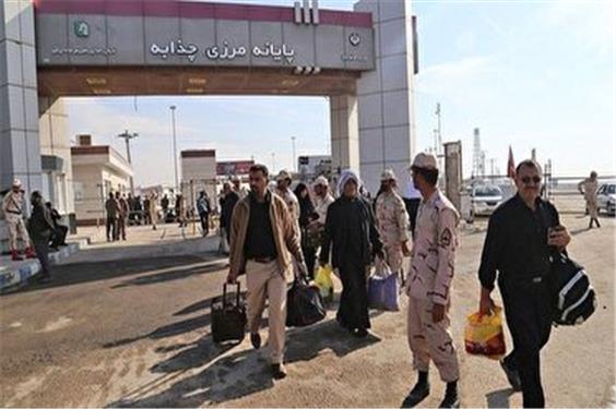 تردد بیش از یک میلیون و 629 هزار زائر حسینی از مرز‌های خوزستان