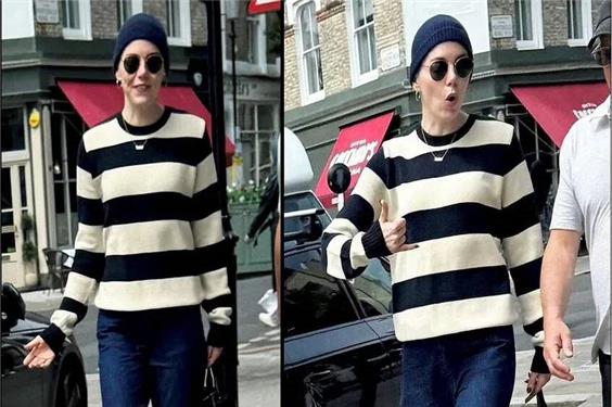 بازیگر زن برنده دو جایزه اسکار موهایش را در برابر دوربین تراشید