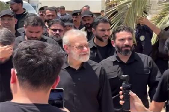 نیت لاریجانی از حضور در جمع زائران اباعبدالله(علیه‌السلام) در مشایه اربعین