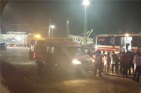 برخورد اتوبوس زائران در محور بصره - شلمچه چهار کشته و 57 مصدوم برجا گذاشت