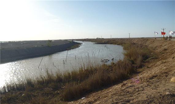 عکس/ غروب نهر مرزی خیّن-خرمشهر