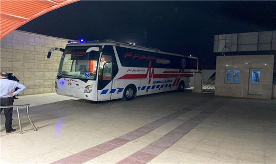 انتقال بیش از 100 بیمار کرونایی از طریق اتوبوس‌آمبولانس در اهواز