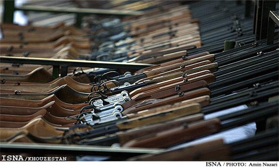 کشف بیش از 4800 قبضه سلاح غیرمجاز در خوزستان