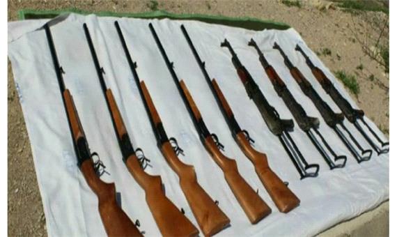 کشف بیش از 4 هزار قبضه سلاح قاچاق در خوزستان