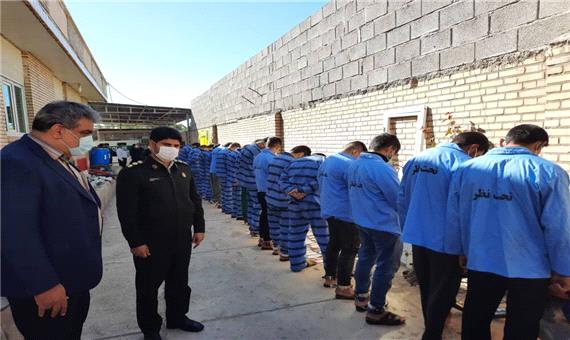 دستگیری 26 سارق حرفه‌ای با 111 فقره سرقت در بهبهان و ماهشهر