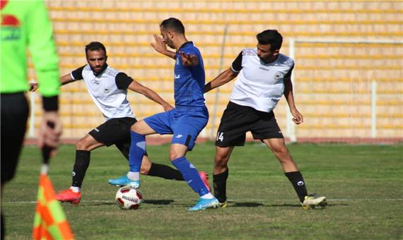تیم استقلال ملاثانی برابر شاهین بوشهر متوقف شد