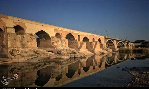 پل ساسانی در دزفول قدیمی‌ترین پل‌ جهان که هنوز حیات خود را حفظ کرده است+تصویر
