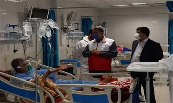 هلال احمر خوزستان همگام با کادر درمان با کرونا می‌جنگد