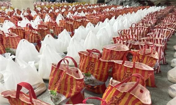 توزیع 700 بسته معیشتی توسط قرارگاه عمار منصوریه شیراز