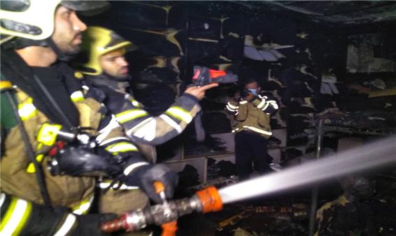 آتش سوزی منزل مسکونی در اهواز چهار مصدوم برجا گذاشت