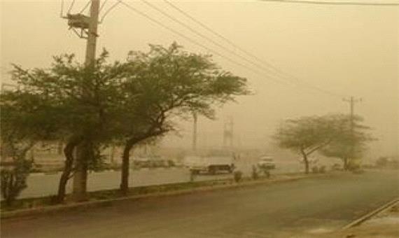 آسمان خوزستان خاکی شد