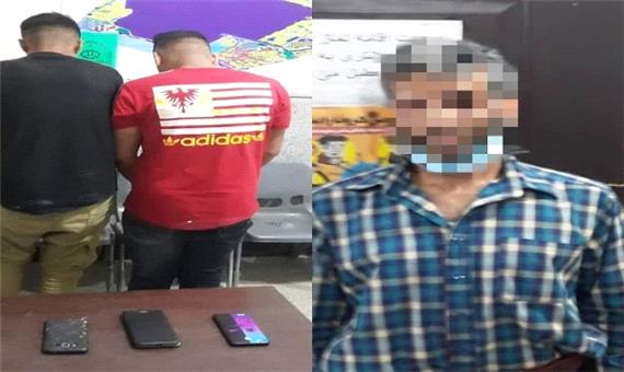 پلیس آبادان سارقان گوشی موبایل و مغازه را دستگیر کرد