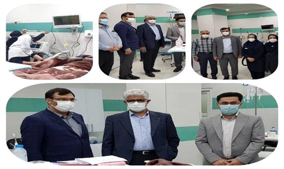 افزایش تخت های آی سی یو بیمارستان شهید بهشتی آبادان