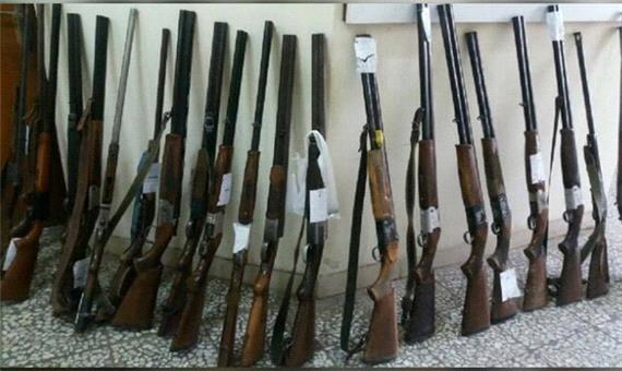 کشف 42 قبضه اسلحه قاچاق در اهواز / یک قاچاقچی دستگیر شد