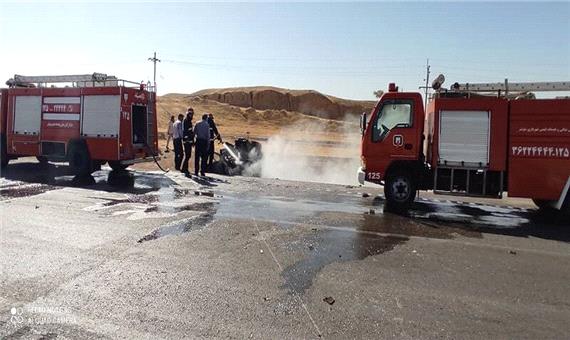 تصادف در جاده شوشتر- مسجدسلیمان چهارکشته برجا گذاشت