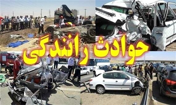 تصادف مرگبار در مسجدسلیمان با 5 فوتی و 3 مصدوم