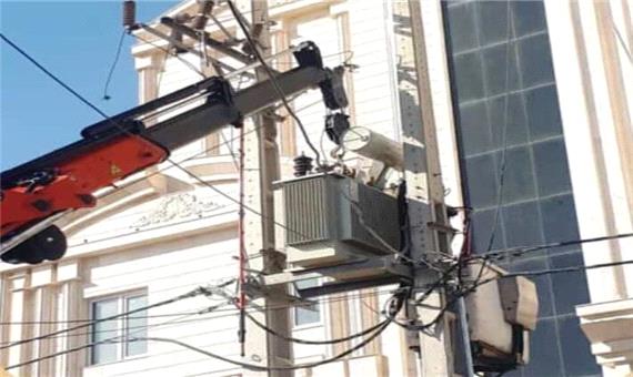 20 دستگاه ترانس برق در مناطق شهری و روستایی دزفول نصب شد