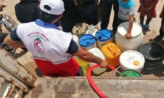 هلال احمر برای رفع مشکل کم آبی در خوزستان وارد میدان شد