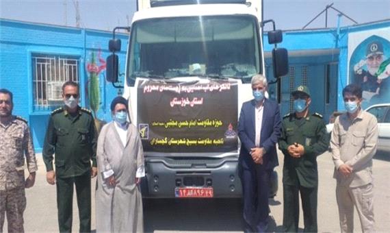 سپاه گچساران یاور مردم خوزستان با اهدای 42 منبع ذخیره آب