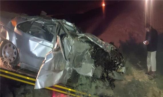 حادثه رانندگی در جاده مسجدسلیمان- اهواز با یک کشته و چهار مصدوم
