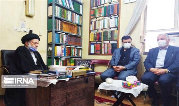 معاون رییس‌جمهوری با نماینده خوزستان در مجلس خبرگان رهبری دیدار کرد