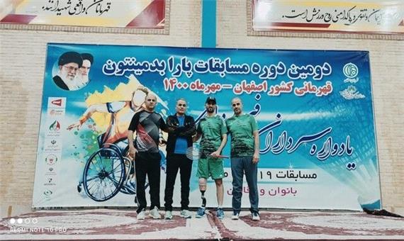 درخشش خوزستانی‌ها در مسابقات پارابدمینتون کشور
