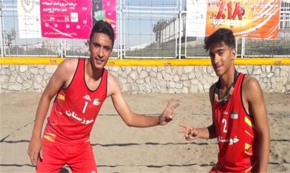 دعوت 2 خوزستانی به اردوی تیم‌ملی نوجوانان والیبال ساحلی