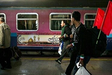 تردد بیش از ۲۲۷ هزار زائر با خطوط ریلی جنوب