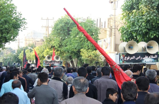 برگزاری راهپیمایی حرم تا حرم با حضور جاماندگان اربعین در دزفول