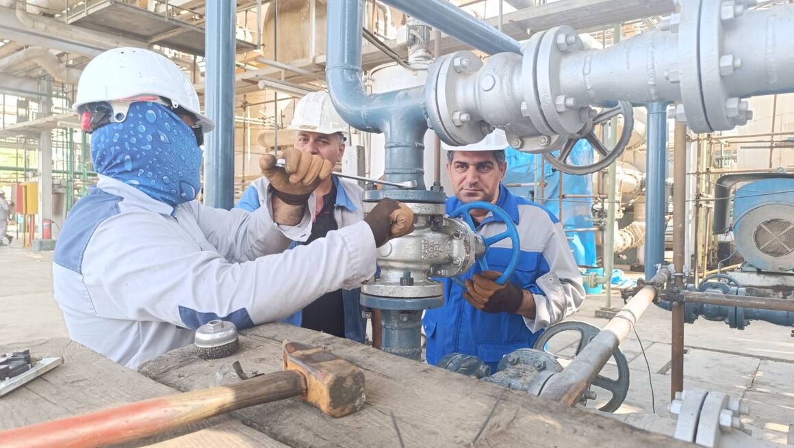 تعمیرات اساسی در پالایشگاه گاز بیدبلند