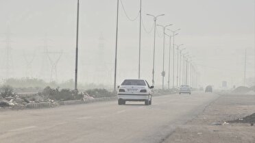 آلودگی هوا در ۱۱ شهر خوزستان