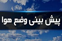 احتمال رگبارهای پراکنده در خوزستان
